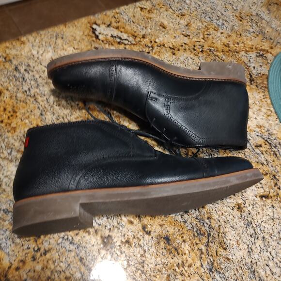 Marc Joseph Black Leather Chukka Boots Size 11.5, Made in Brazil, LVL 015 - Picture 6 of 15